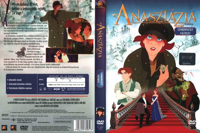 Anastasia - Capas