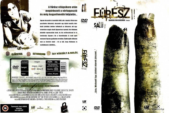 Saw II - A Experiência do Medo - Capas