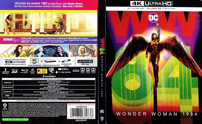 Wonder Woman 1984 - Okładki