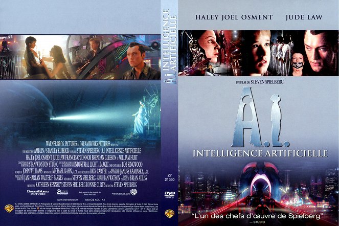 A.I. Intelligence artificielle - Couvertures