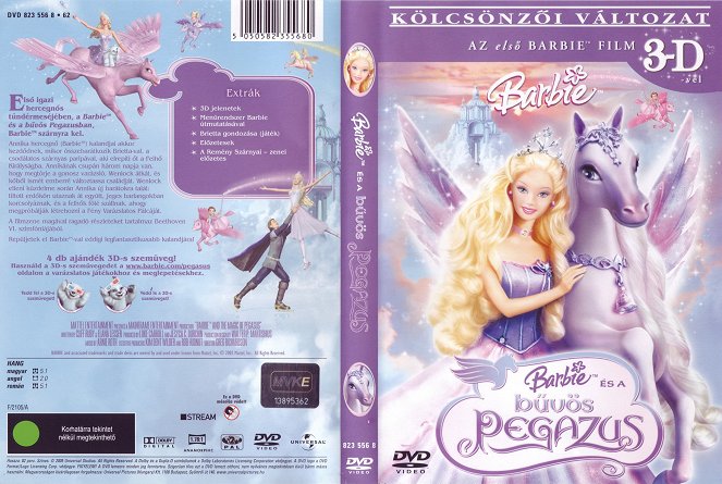 Barbie and the Magic of Pegasus 3-D - Carátulas