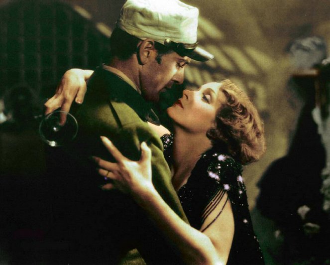 Maroko - Z filmu - Gary Cooper, Marlene Dietrich