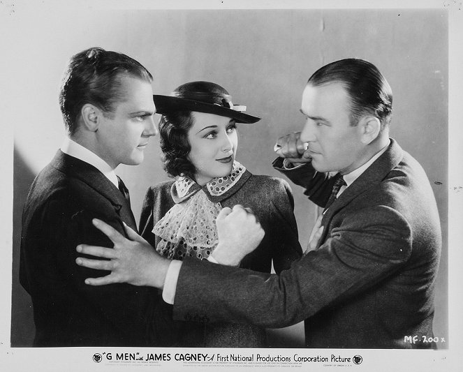 'G' Men - Lobby Cards - James Cagney, Ann Dvorak, Robert Armstrong