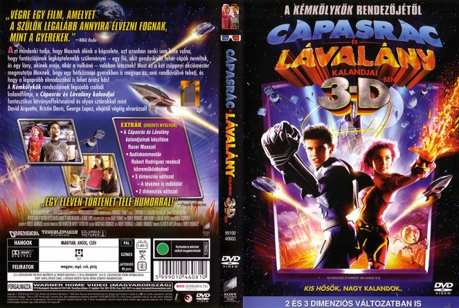 The Adventures of Sharkboy and Lavagirl 3-D - Covers