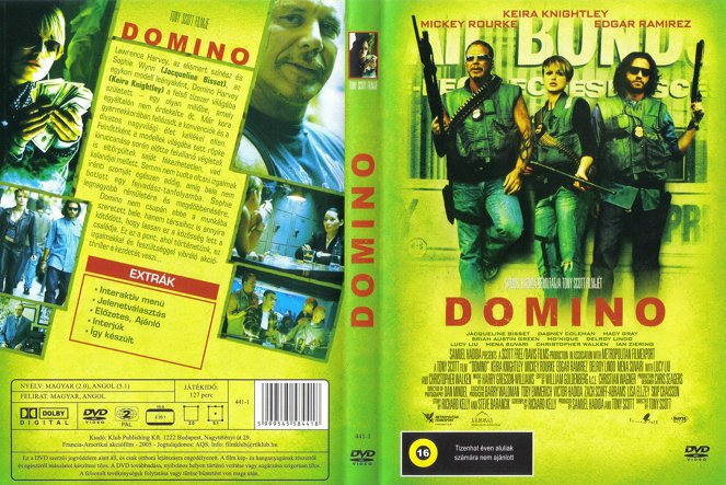 Domino - A Hora da Vingança - Capas