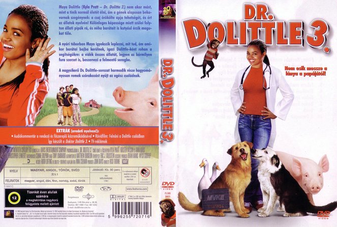 Dr. Dolittle 3 - Okładki