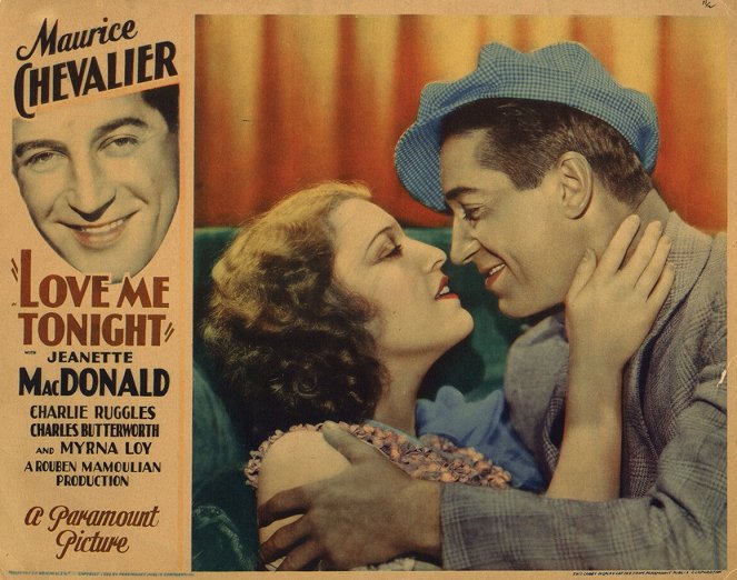 Aimez-moi ce soir - Cartes de lobby - Jeanette MacDonald, Maurice Chevalier
