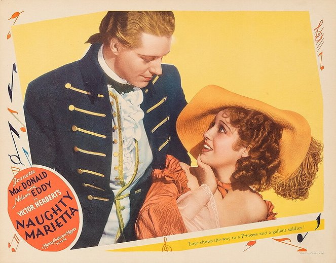 Naughty Marietta - Lobbykaarten - Nelson Eddy, Jeanette MacDonald