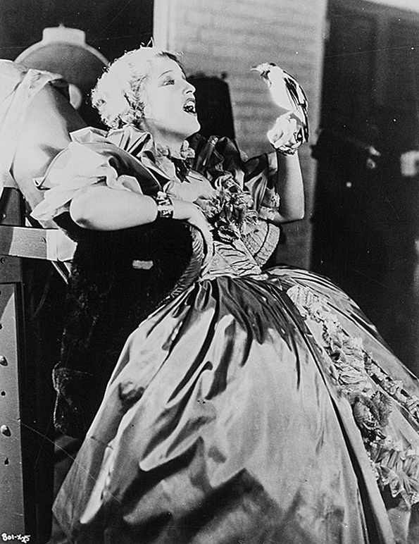 Naughty Marietta - Dreharbeiten - Jeanette MacDonald