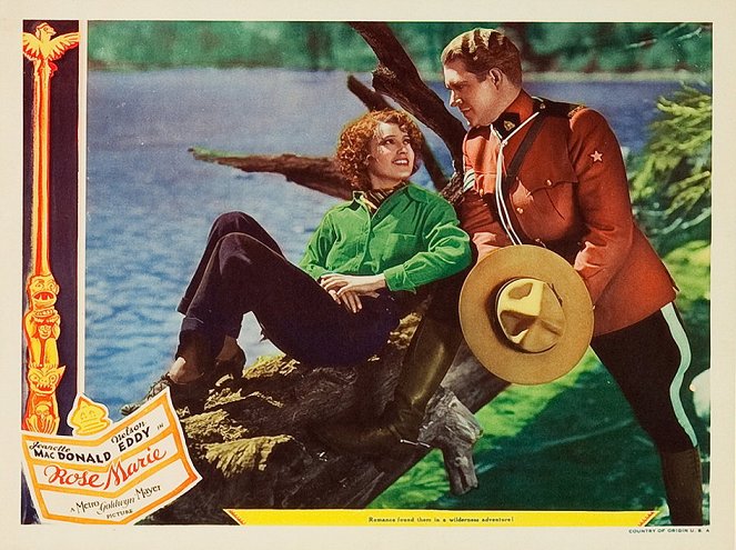 Rose-Marie - Cartes de lobby - Jeanette MacDonald, Nelson Eddy