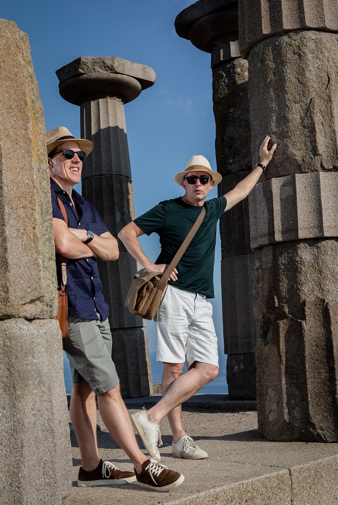 The Trip to Greece - Promokuvat - Rob Brydon, Steve Coogan