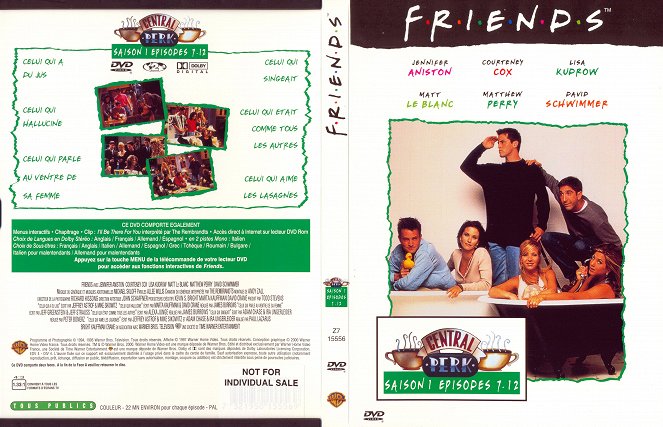 Przyjaciele - Season 1 - Okładki