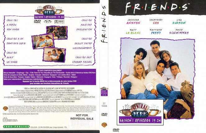 Friends - Season 1 - Capas