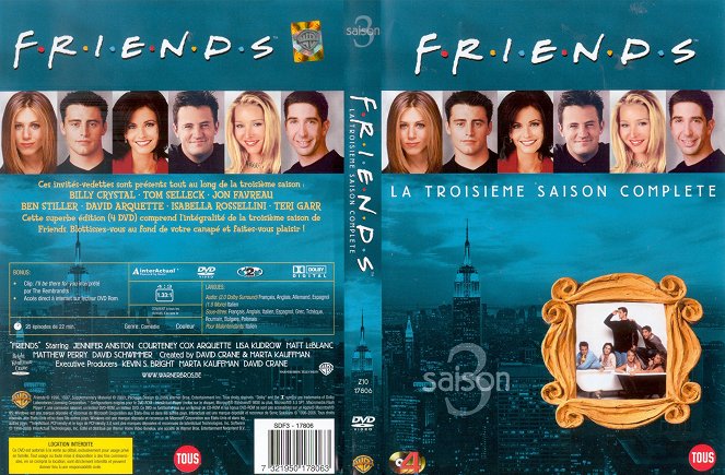 Friends - Season 3 - Covers
