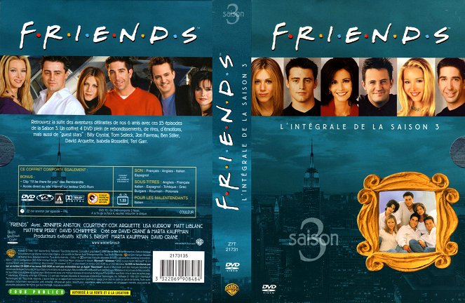 Friends - Season 3 - Capas