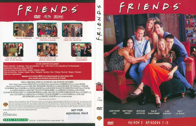 Przyjaciele - Season 5 - Okładki