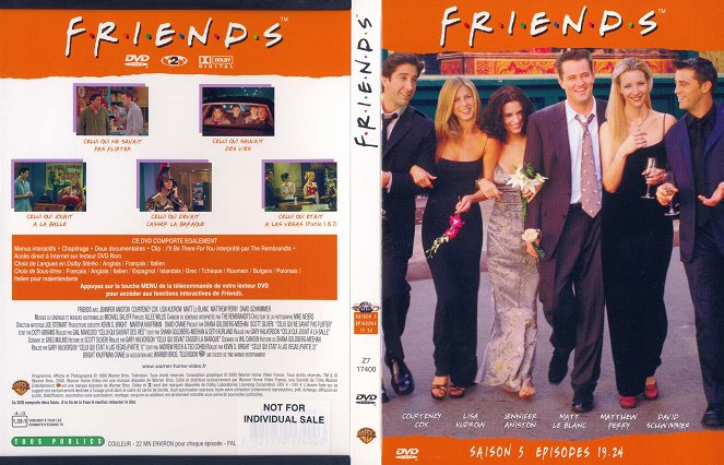 Friends - Season 5 - Capas
