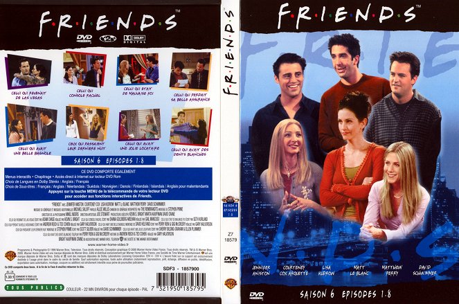 Friends - Season 6 - Capas