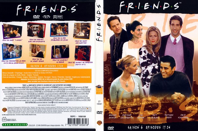 Friends - Season 6 - Couvertures