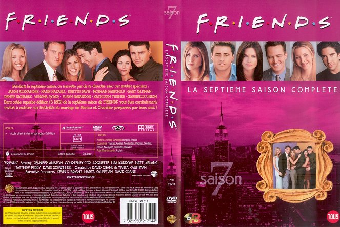 Przyjaciele - Season 7 - Okładki