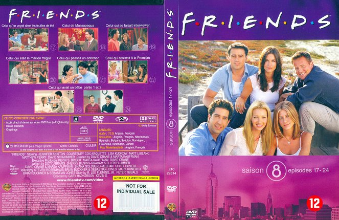Przyjaciele - Season 8 - Okładki