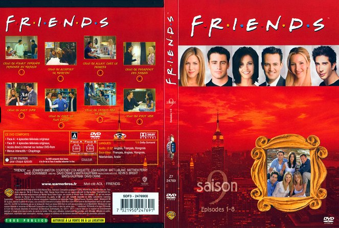 Przyjaciele - Season 9 - Okładki