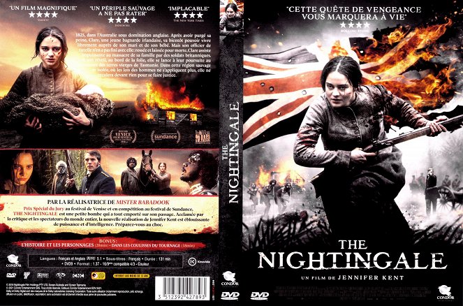 The Nightingale - Schrei nach Rache - Covers