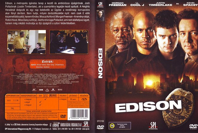 Edison - Stadt des Verbrechens - Covers