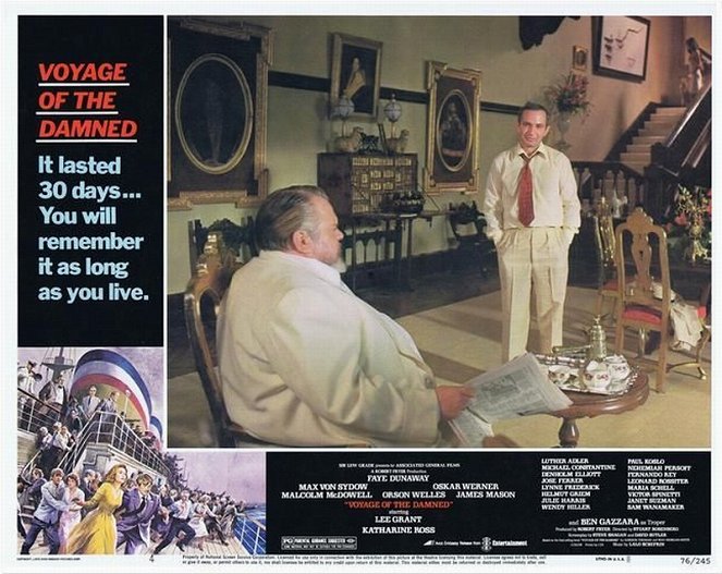 Voyage of the Damned - Lobbykaarten - Orson Welles, Ben Gazzara