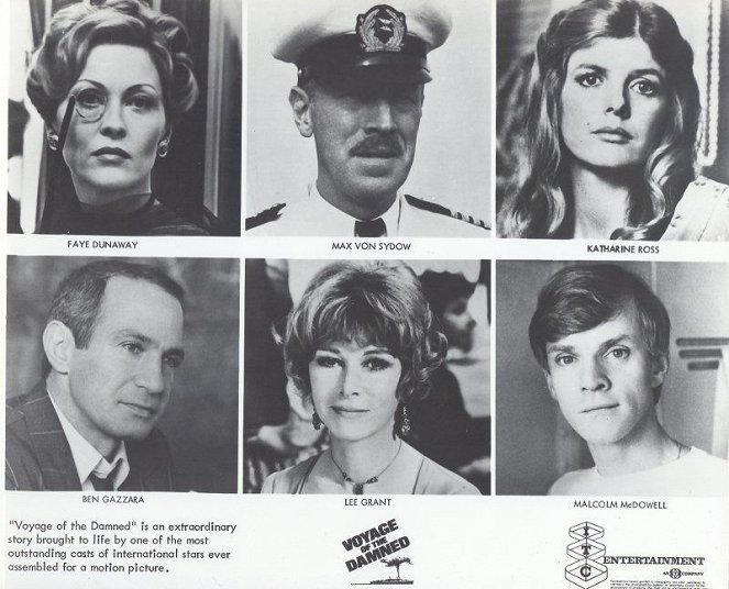 Voyage of the Damned - Lobby Cards - Faye Dunaway, Max von Sydow, Katharine Ross, Ben Gazzara, Lee Grant, Malcolm McDowell