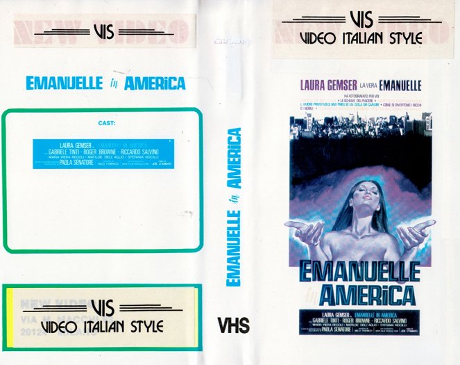 Emanuelle in America - Covers