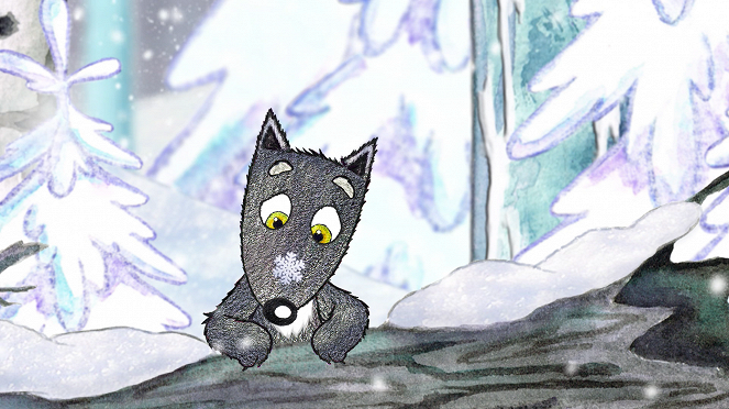 Den vesle grå ulven - En vinterhistorie - Van film