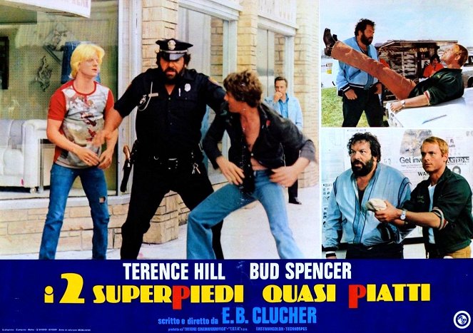 I due superpiedi quasi piatti - Lobby karty - Bud Spencer, Terence Hill