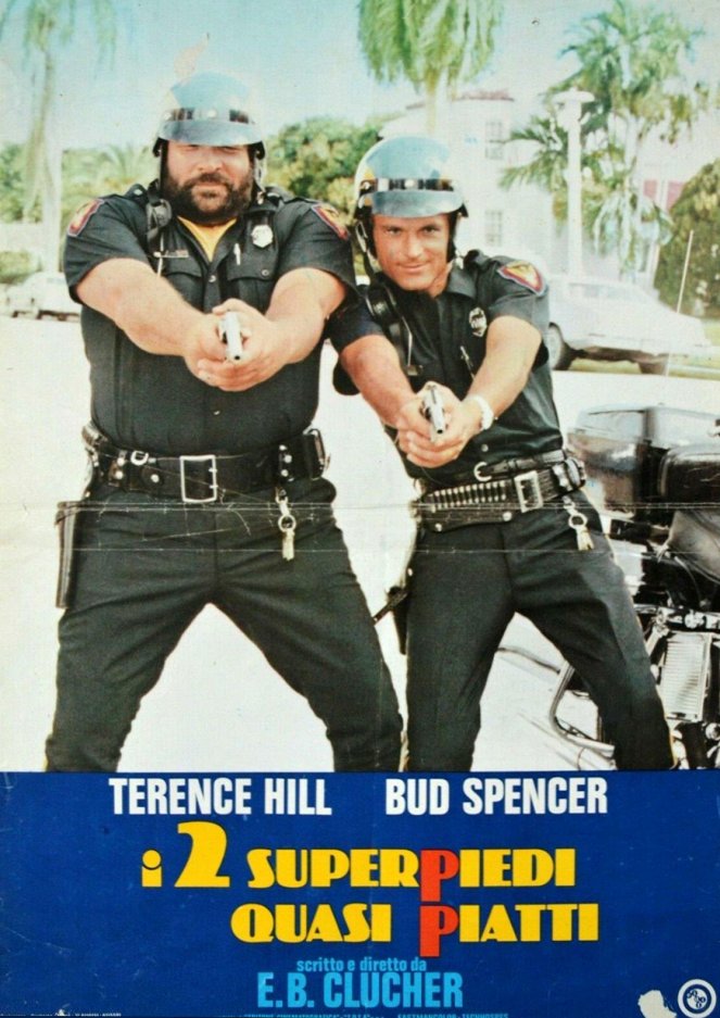 I due superpiedi quasi piatti - Lobby karty - Bud Spencer, Terence Hill