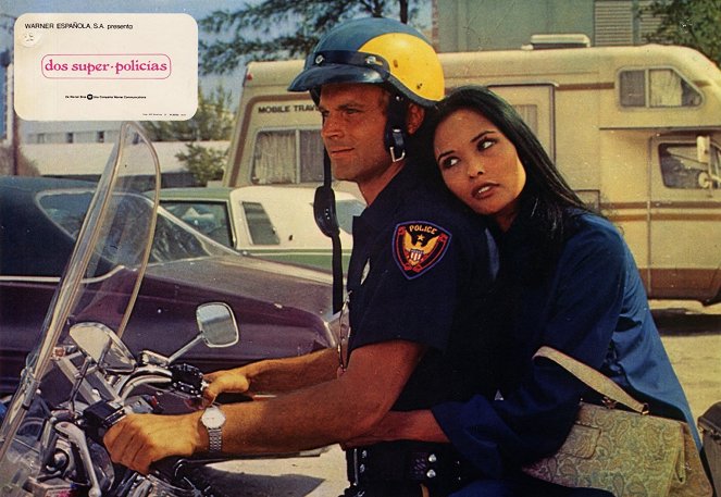 Crime Busters - Lobby Cards - Terence Hill, Laura Gemser