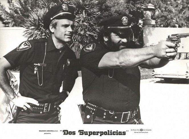 Deux super-flics - Cartes de lobby - Terence Hill, Bud Spencer