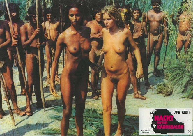 Emanuelle et les derniers cannibales - Cartes de lobby - Laura Gemser, Mónica Zanchi