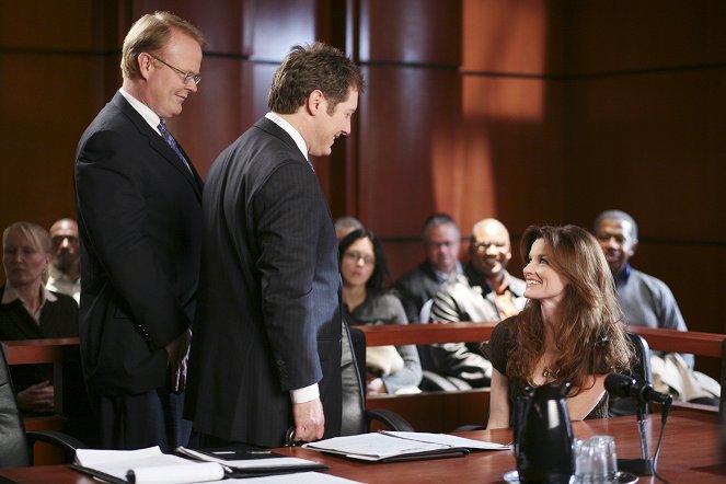 Boston Legal - Season 3 - Auf der Kippe - Filmfotos - Christian Clemenson, William Shatner, Laura Leighton