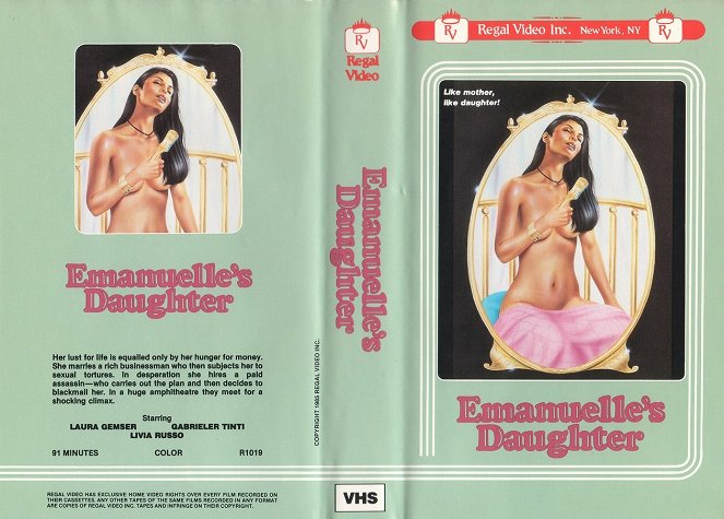 Emanuelle the Seductress - Covers
