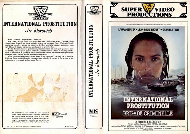 International Prostitution : Brigade criminelle - Carátulas