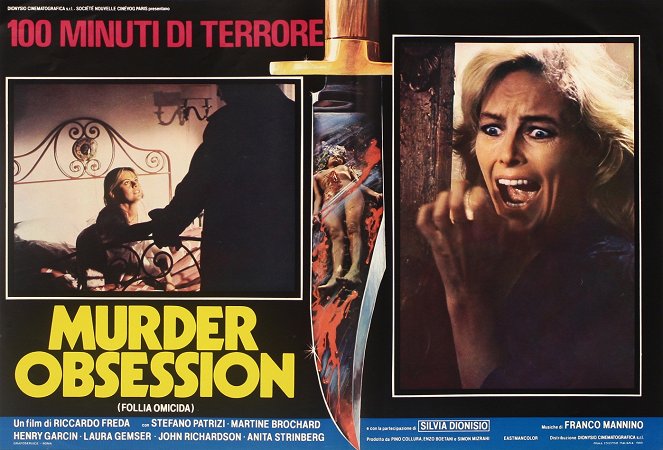 Murder obsession (Follia omicida) - Cartes de lobby