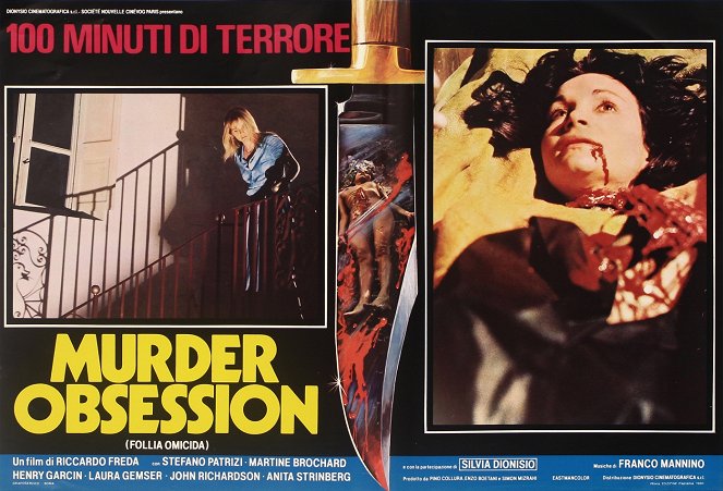 Murder obsession (Follia omicida) - Cartes de lobby