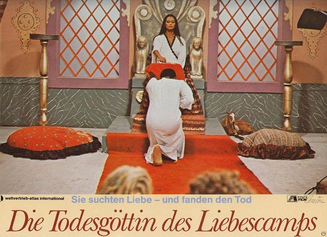 Die Todesgöttin des Liebescamps - Lobby karty - Laura Gemser