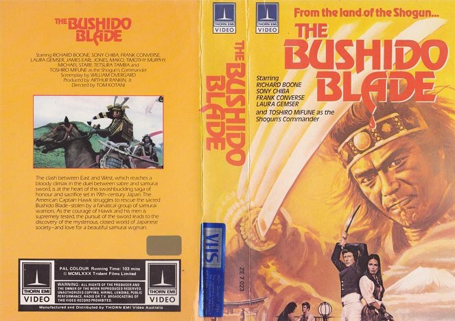 The Bushido Blade - Couvertures