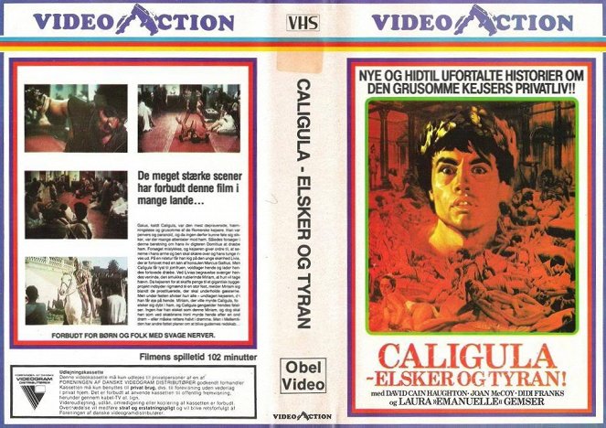 Caligula: The Untold Story - Covers