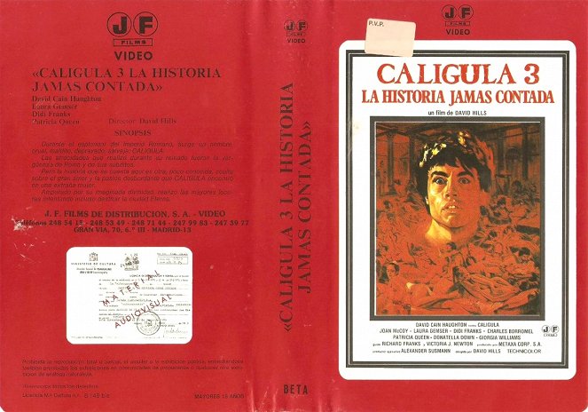 Kaligula: Prawdziwa historia - Okładki