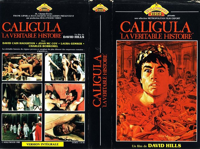 The Emperor Caligula: The Untold Story - Covers