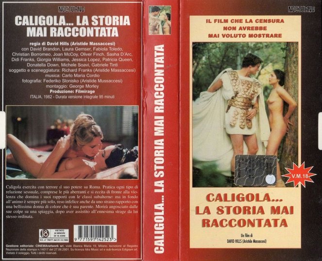 Caligola: La storia mai raccontata - Covery