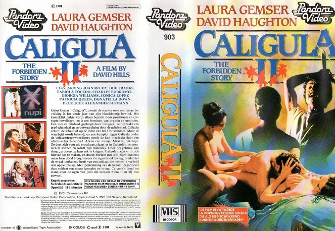 De orgies van Caligula - Covers