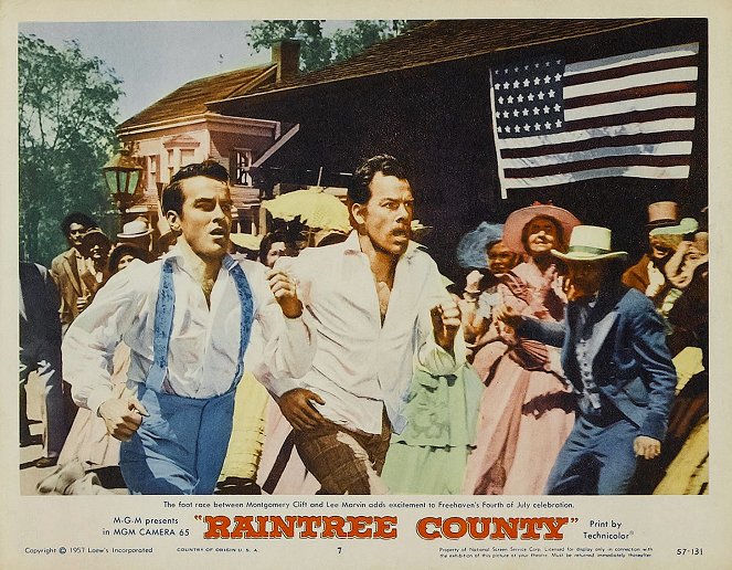 Raintree County - Lobby karty - Montgomery Clift, Lee Marvin